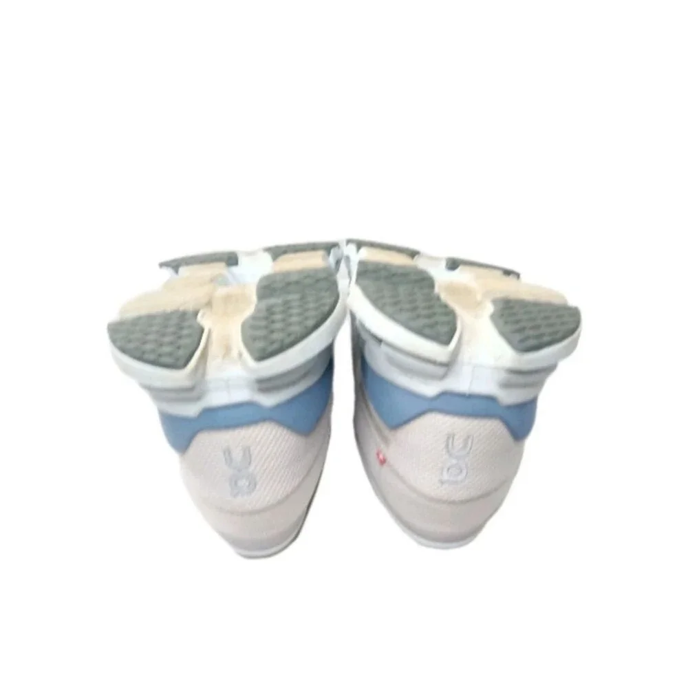 ON Running Cloud X 4 Shoes Women's Size 10.5 Sneakers Silver Chambray